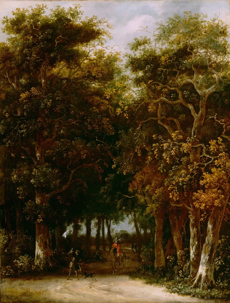 Landscape With Hunter