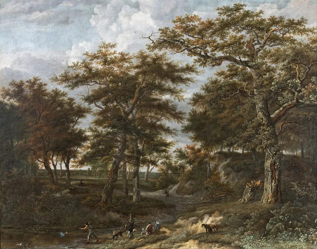Landscape With Hunters 2