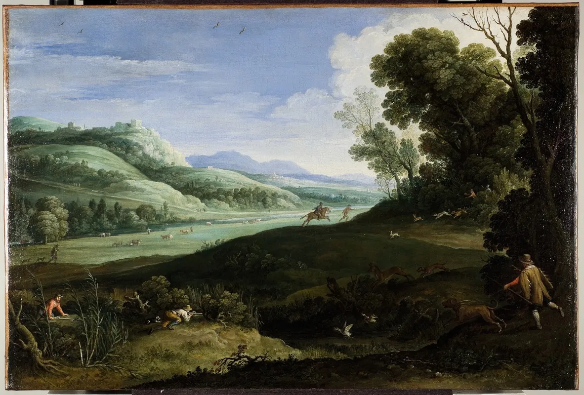 Landscape With Hunters 6
