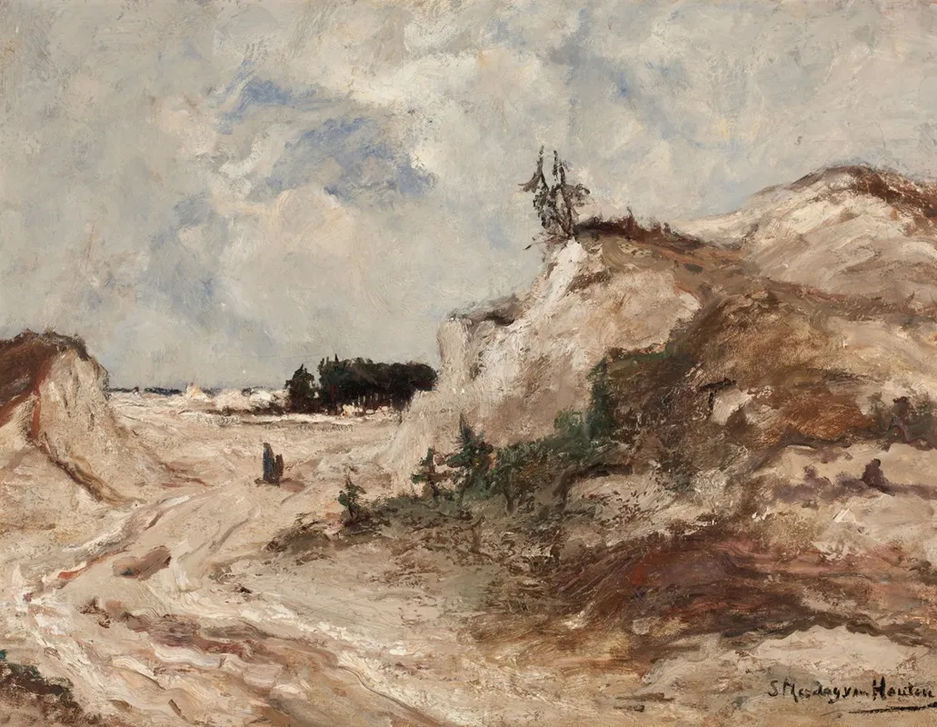 Landscape With Pine Trees