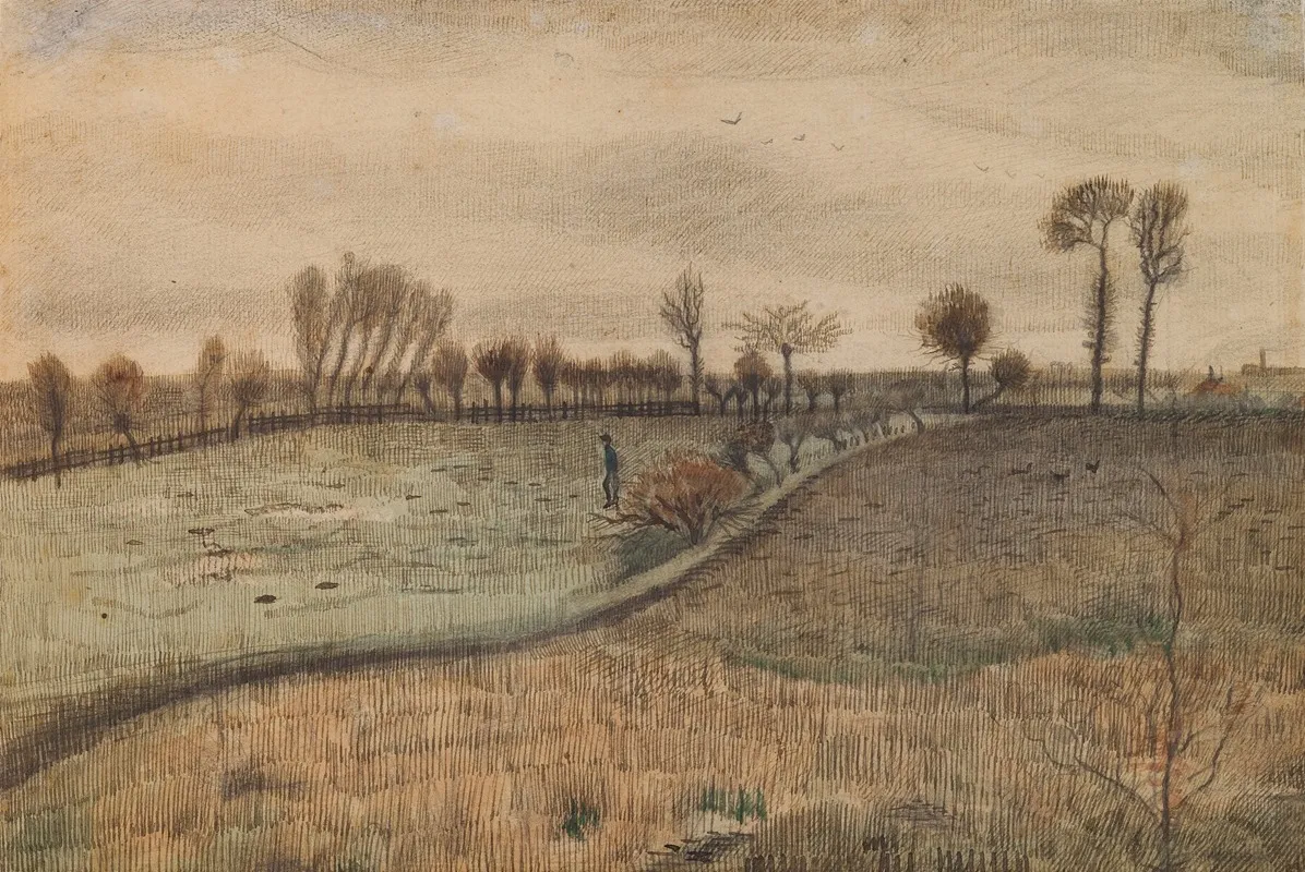 Landscape With Pollard Willows 2