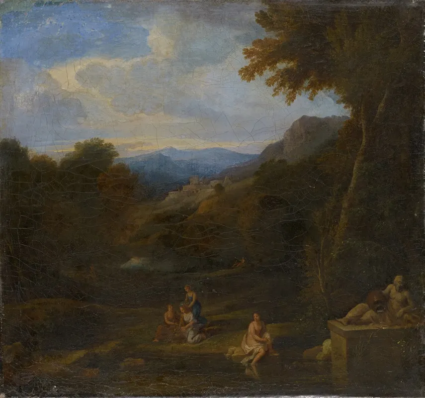 Landscape With River God And Women