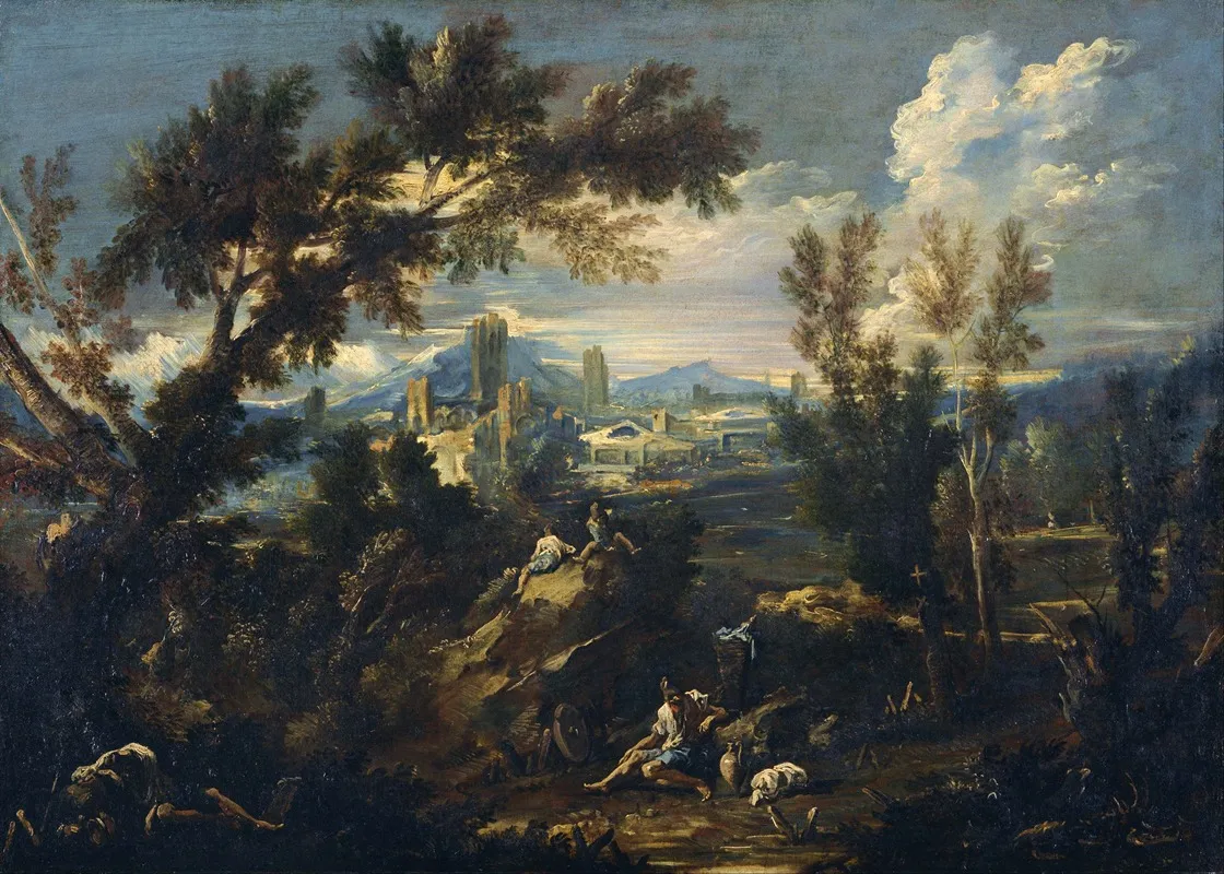 Landscape With Shepherds