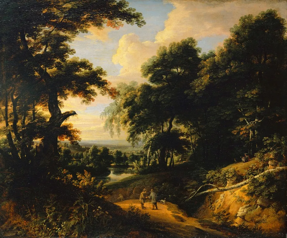 Landscape With Staffage Figures 2