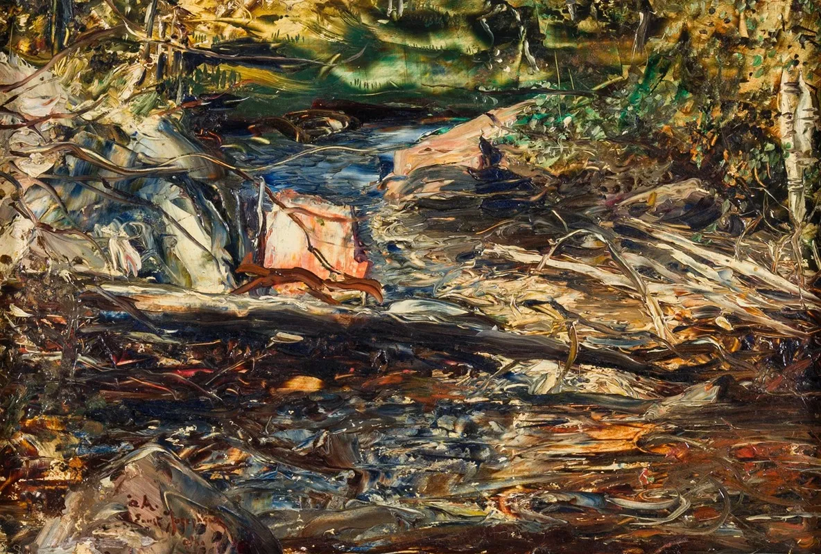 Landscape With Stream