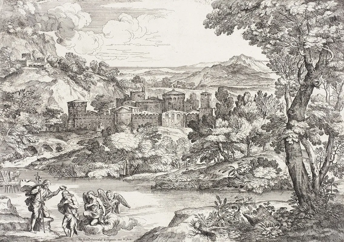 Landscape With The Baptism Of Christ 2