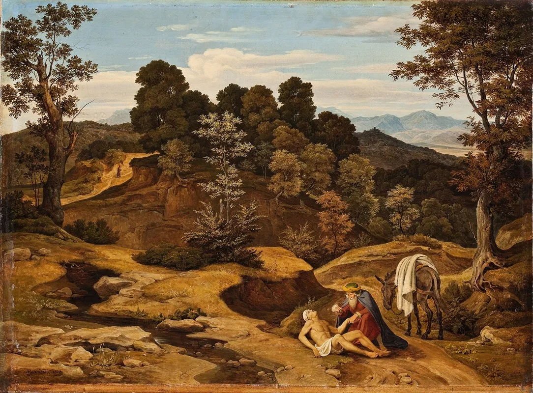 Landscape With The Good Samaritan