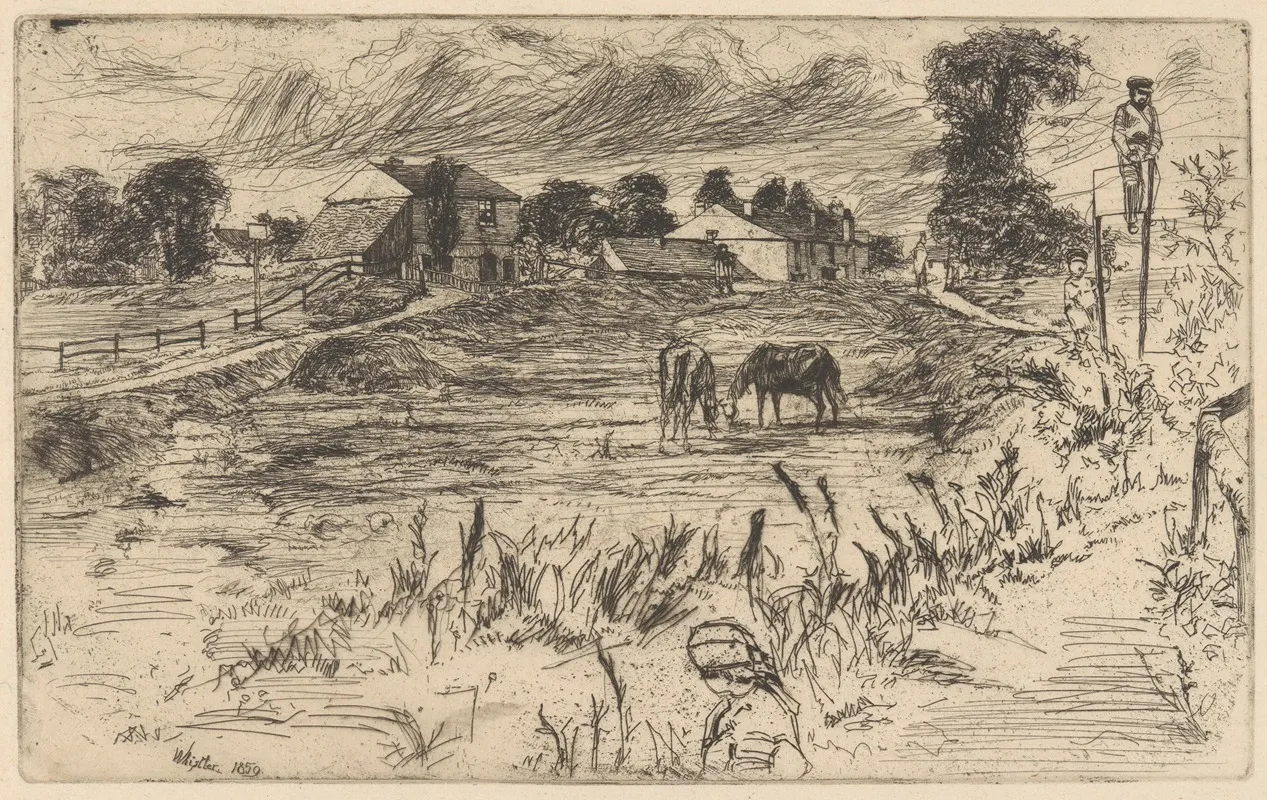 Landscape With The Horse