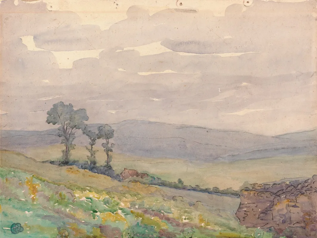 Landscape With Three Trees 2