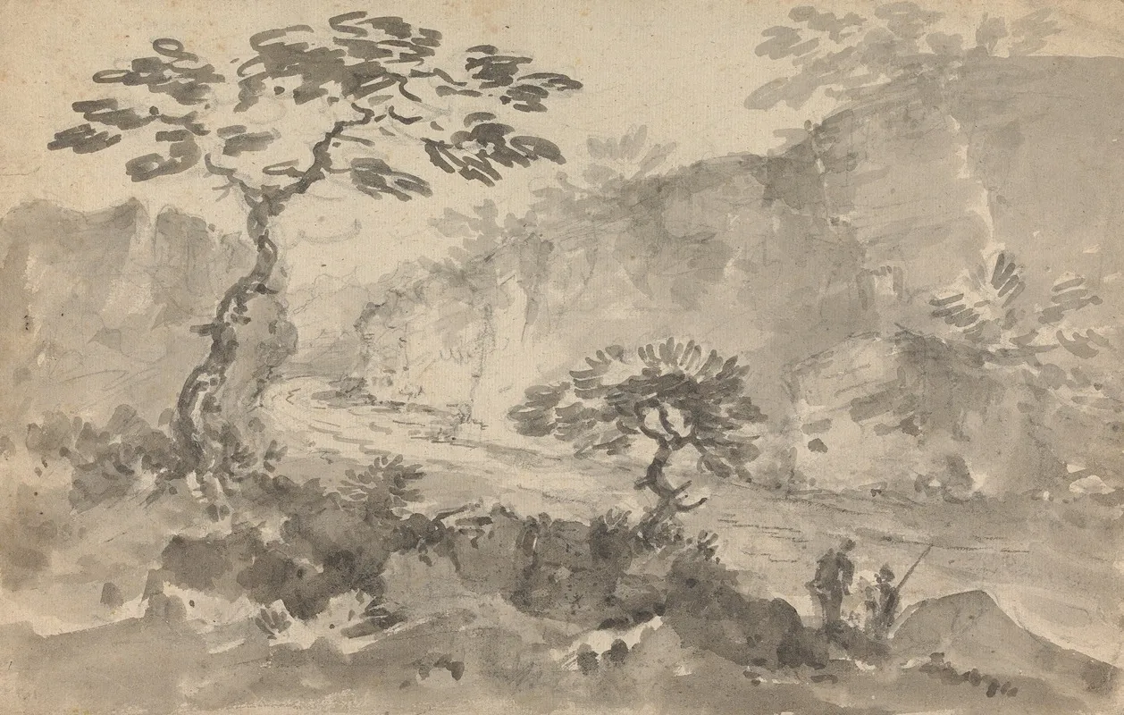 Landscape With Two Men