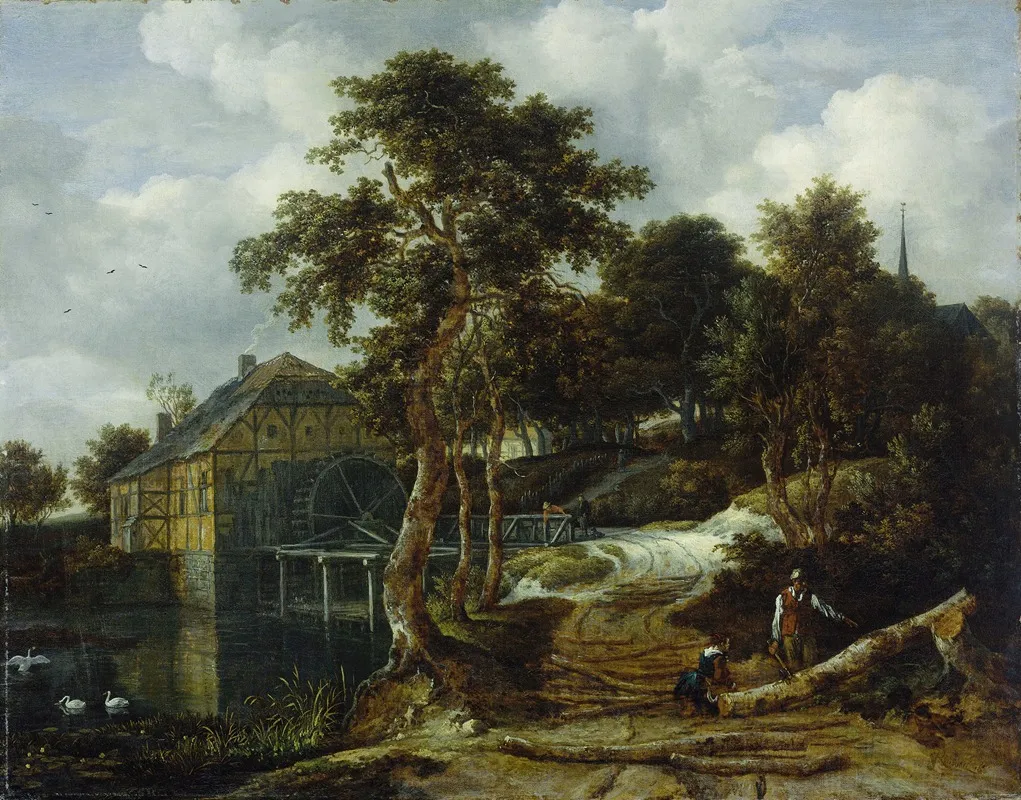 Landscape With Watermill