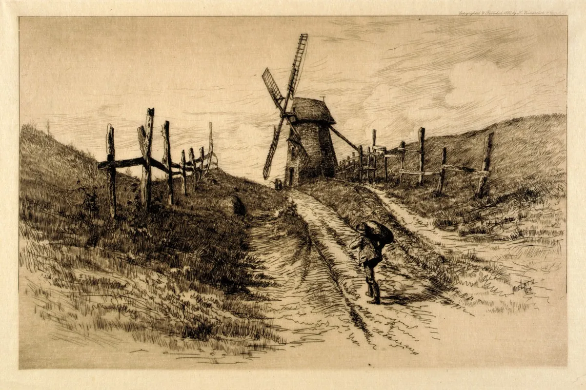 Landscape With Windmill 8