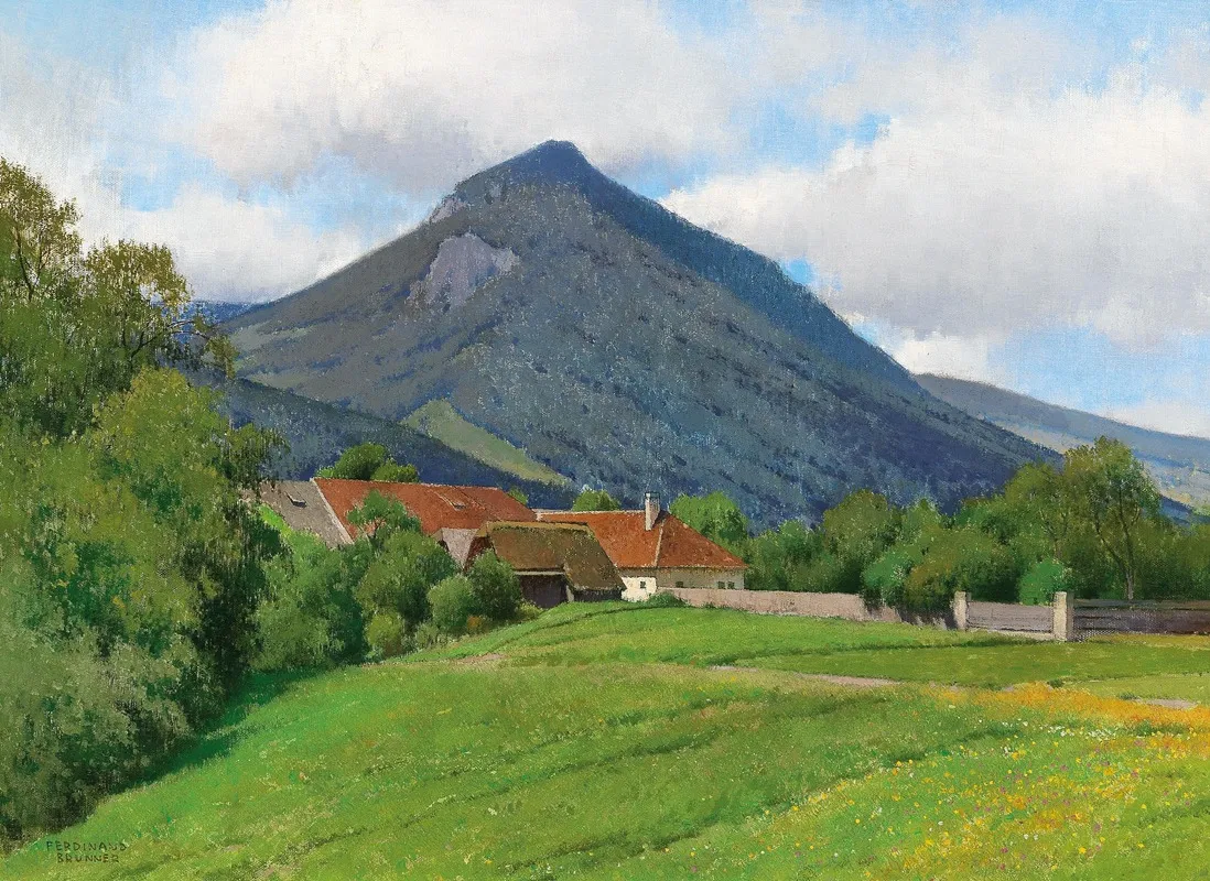 Landschaft Aus Dem Almtal