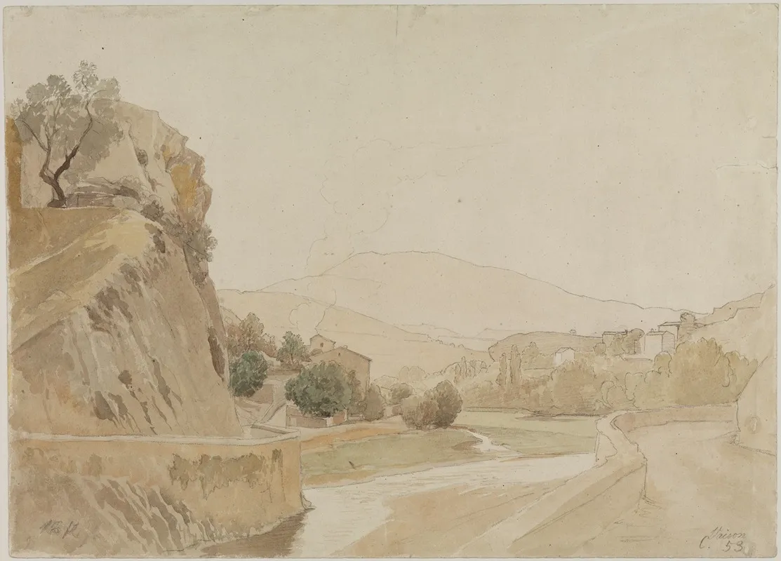 Landschaft Bei Vaison In Sudfrankreich