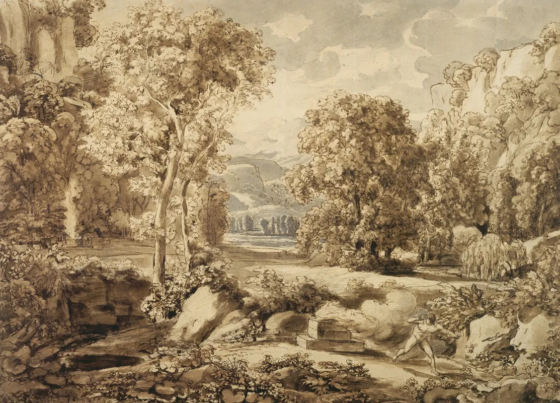 Landschaft Mit Den Opfern Von Kain Und Abel