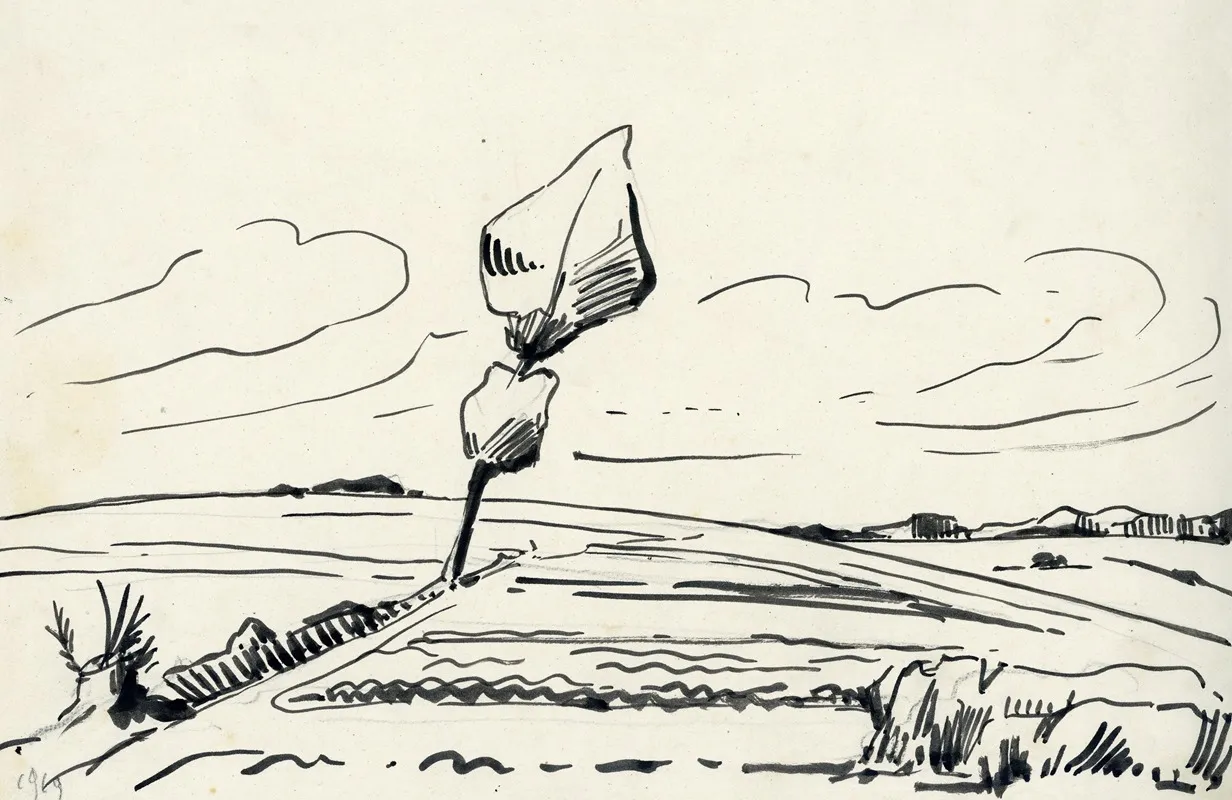 Landschap In Inkt 11