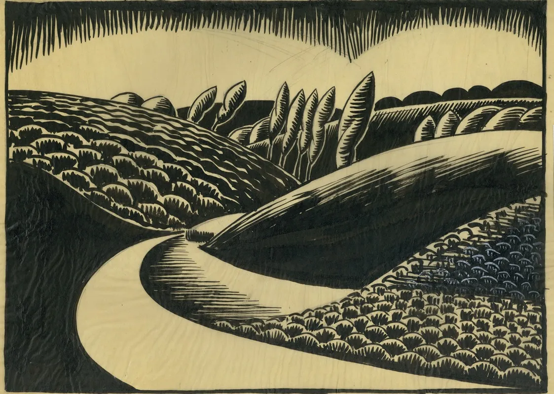 Landschap In Inkt 7