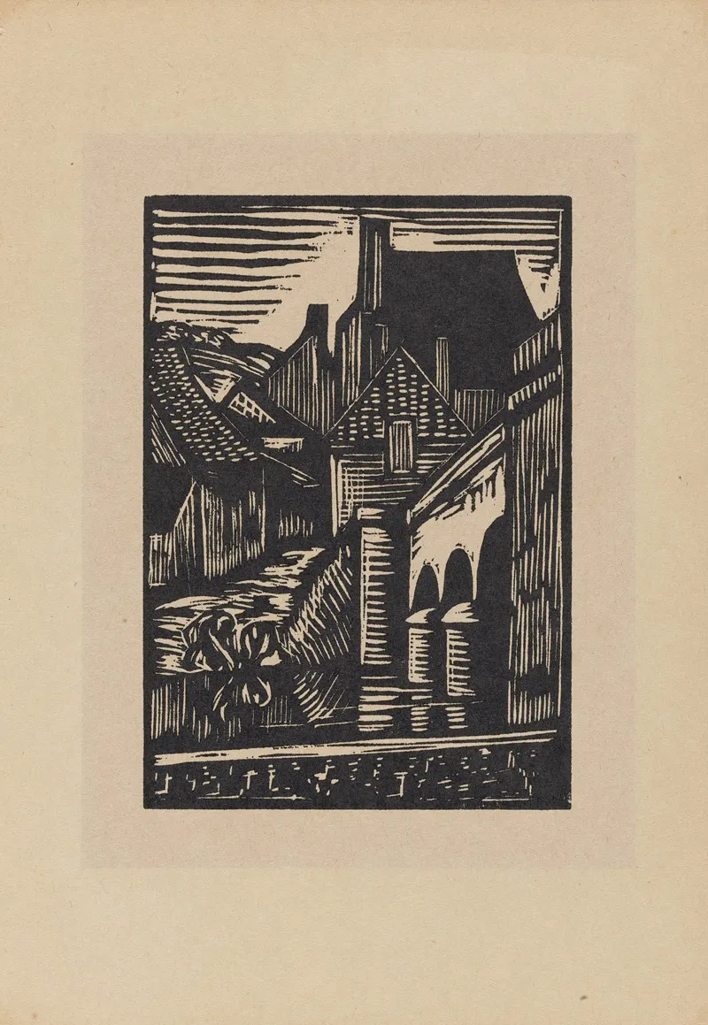 Langle Sur Langlin by Roger Fry - Canvas Print