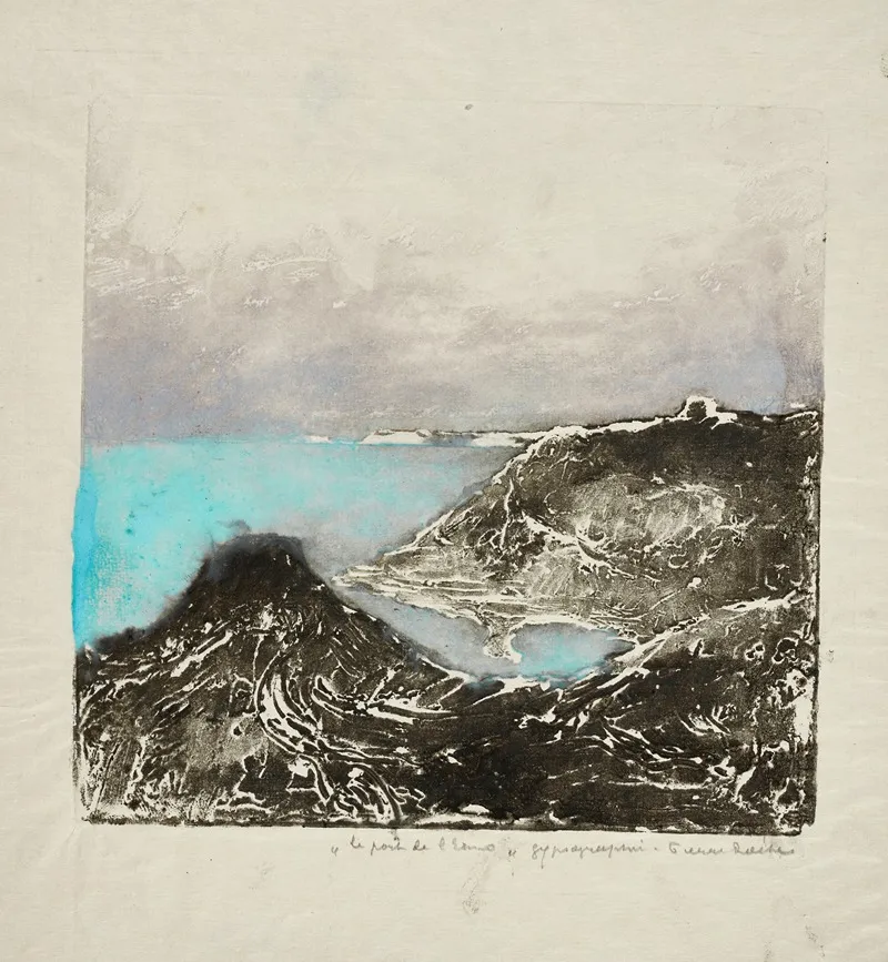 Lanse De Lhermot Pordic by Pierre Roche - Canvas Print