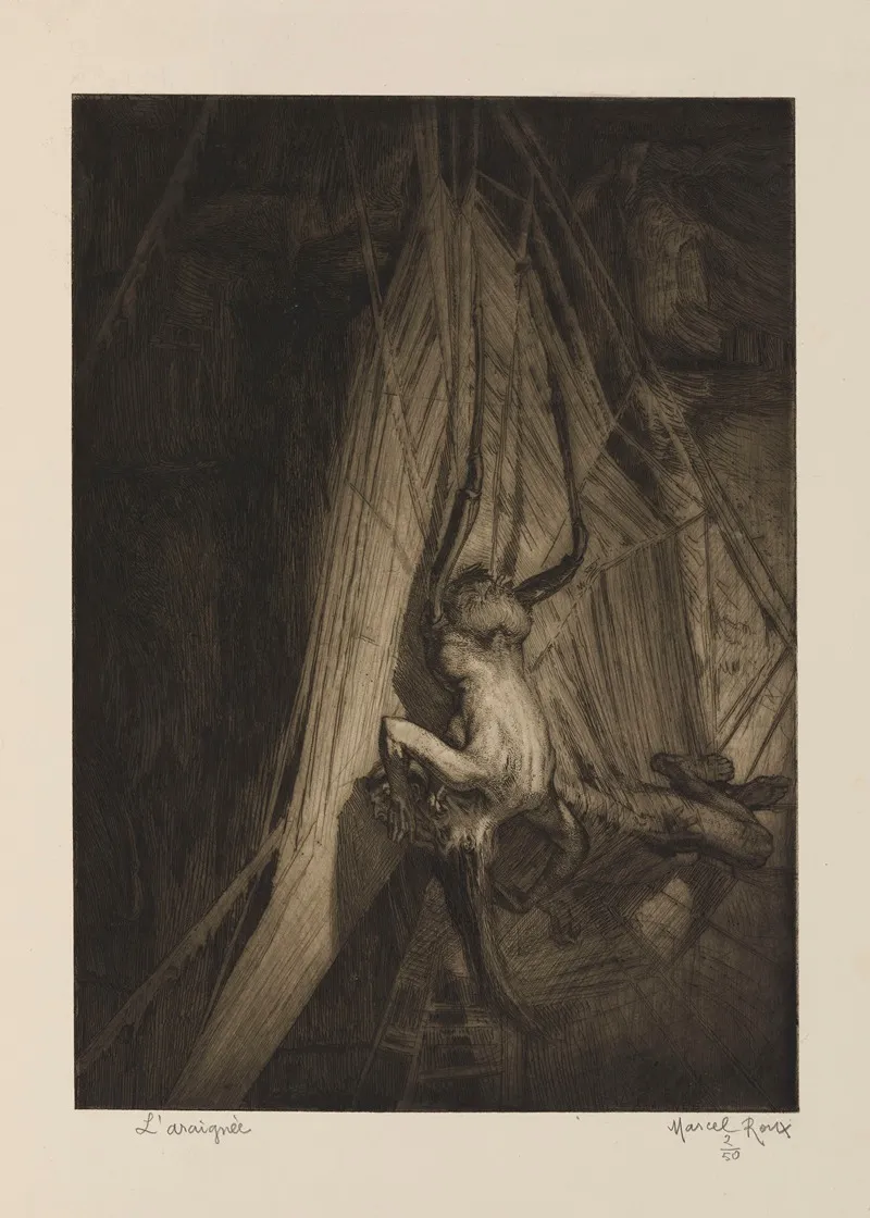 Laraignee 3 by Marcel Roux - Canvas Print