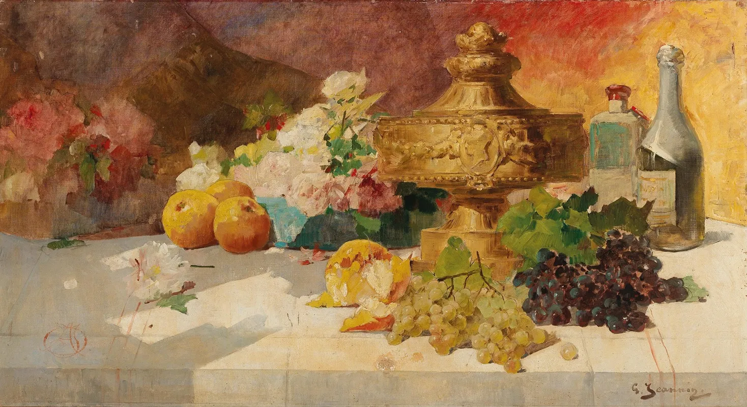 Large Still Life With Fruit