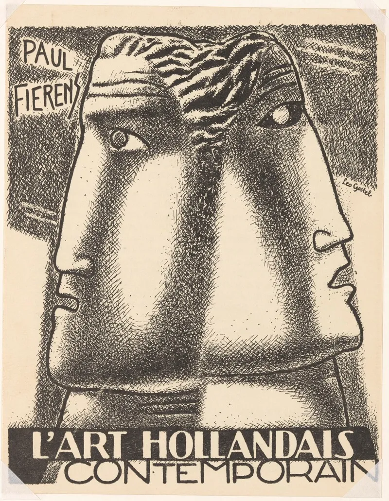 Lart Hollandais Contemporain Van Paul Fierens by Leo Gestel - Canvas Print