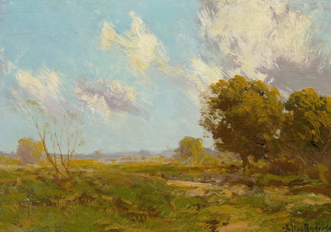 Late Afternoon 3 by Julian Onderdonk - Canvas Print
