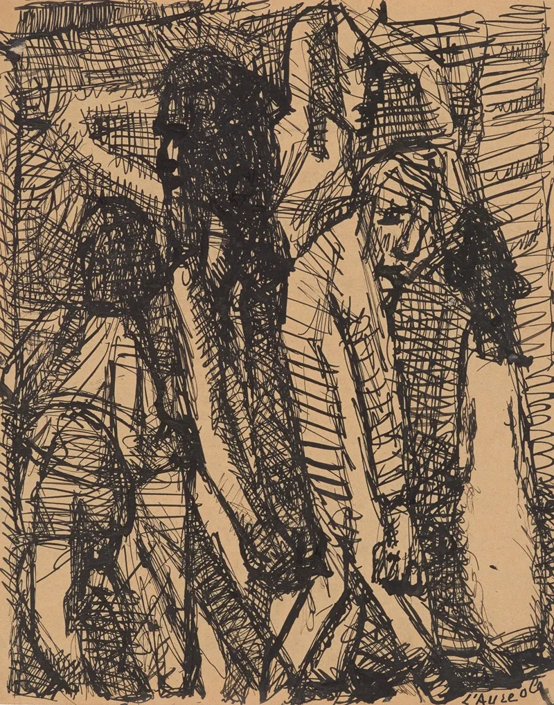 Laureole by Louis Soutter - Canvas Print