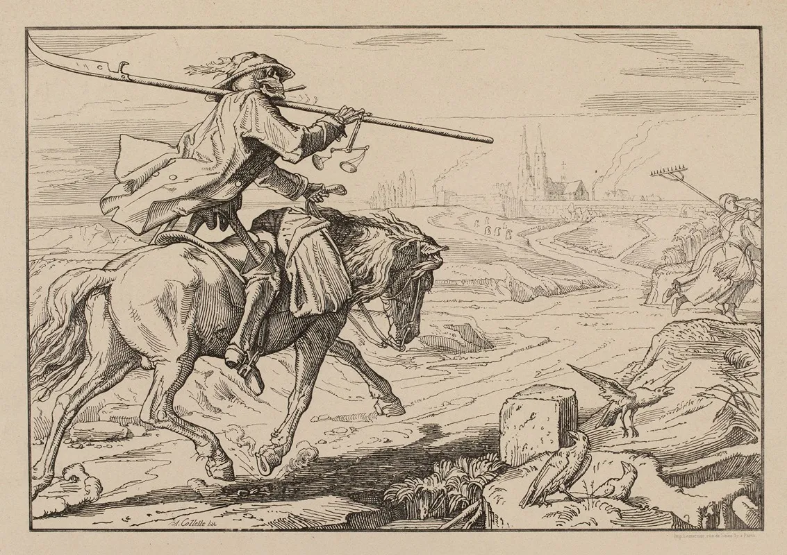 Laurore Aussi Pure Quautrefois by Alexandre Désiré Collette - Canvas Print