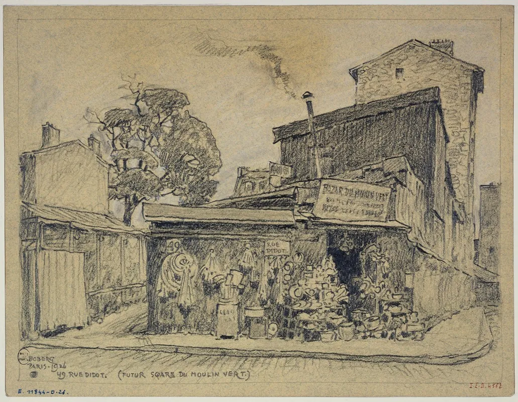 Le 49 Rue Didot Futur Square Du Moulin Vert