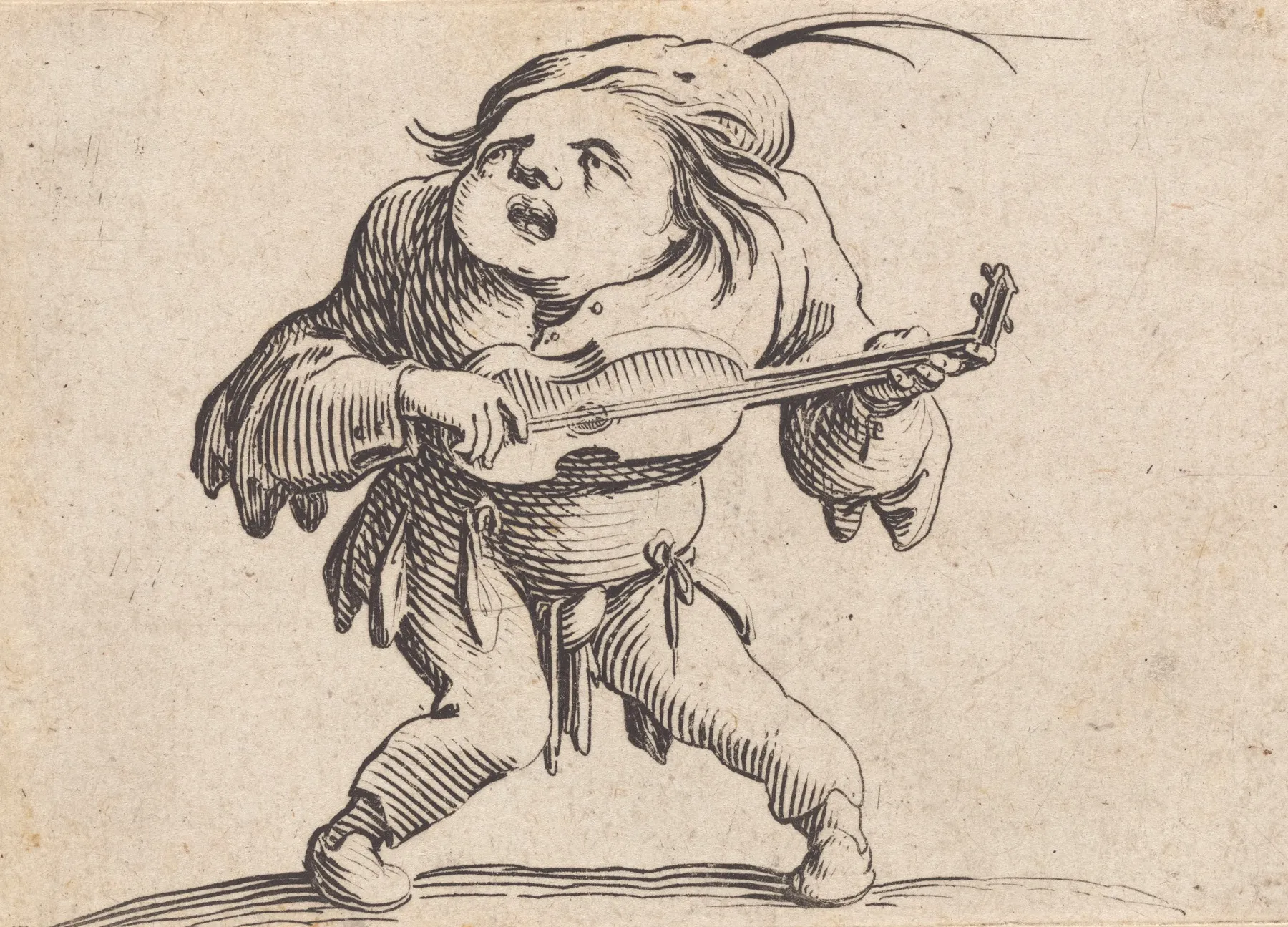 Le Bancal Jouant De La Guitar