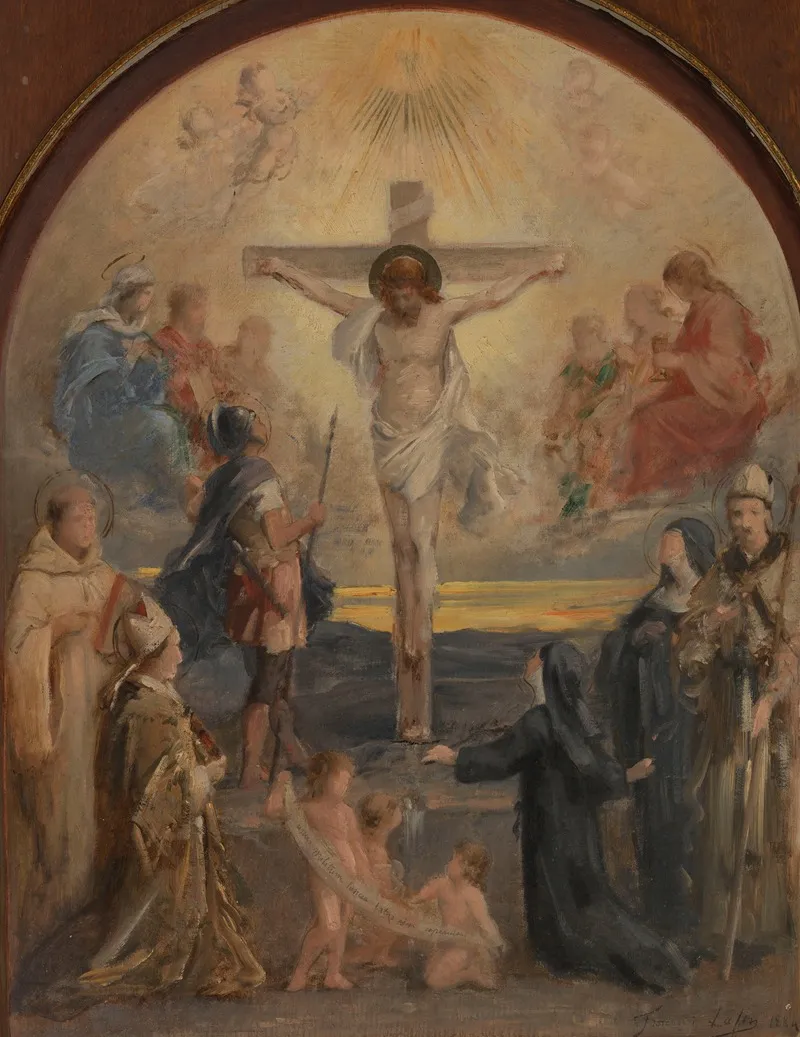 Le Calvaire by François Lafon - Canvas Print