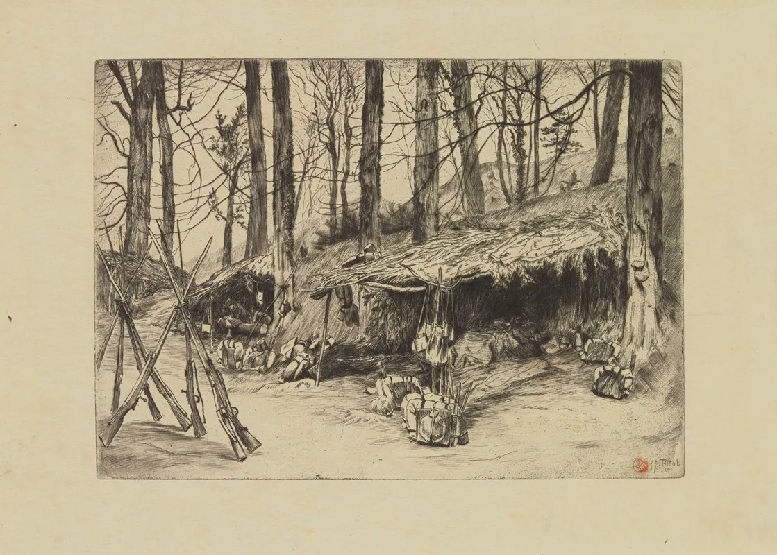 Le Campement Parc Dissy Souvenir Du Siege De Paris