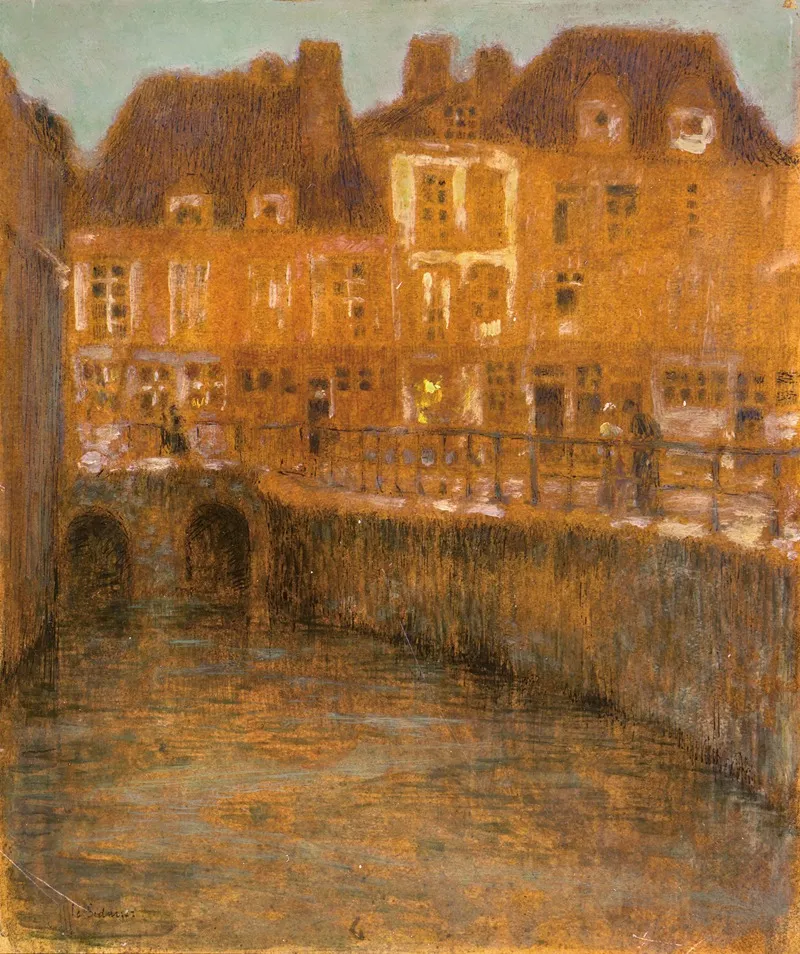 Le Canal Ou Le Soir