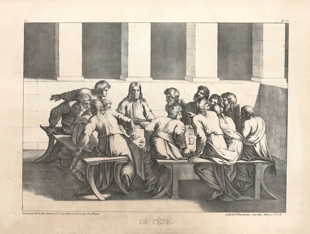 Le Cene by P. Bineteau - Canvas Print