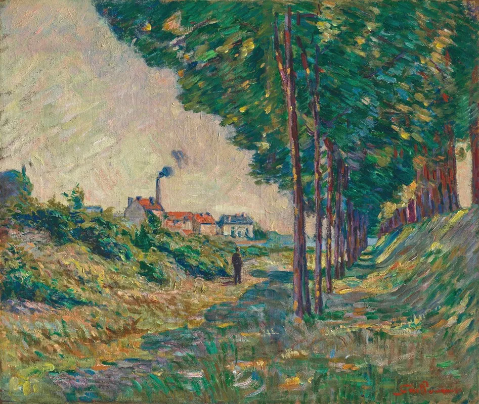 Le Chemin De Halage A Charenton Ile De France