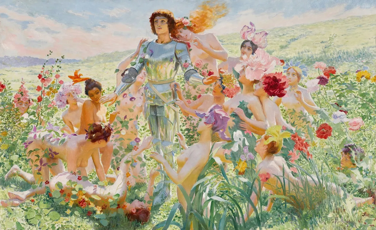 Le Chevalier Aux Fleurs 2