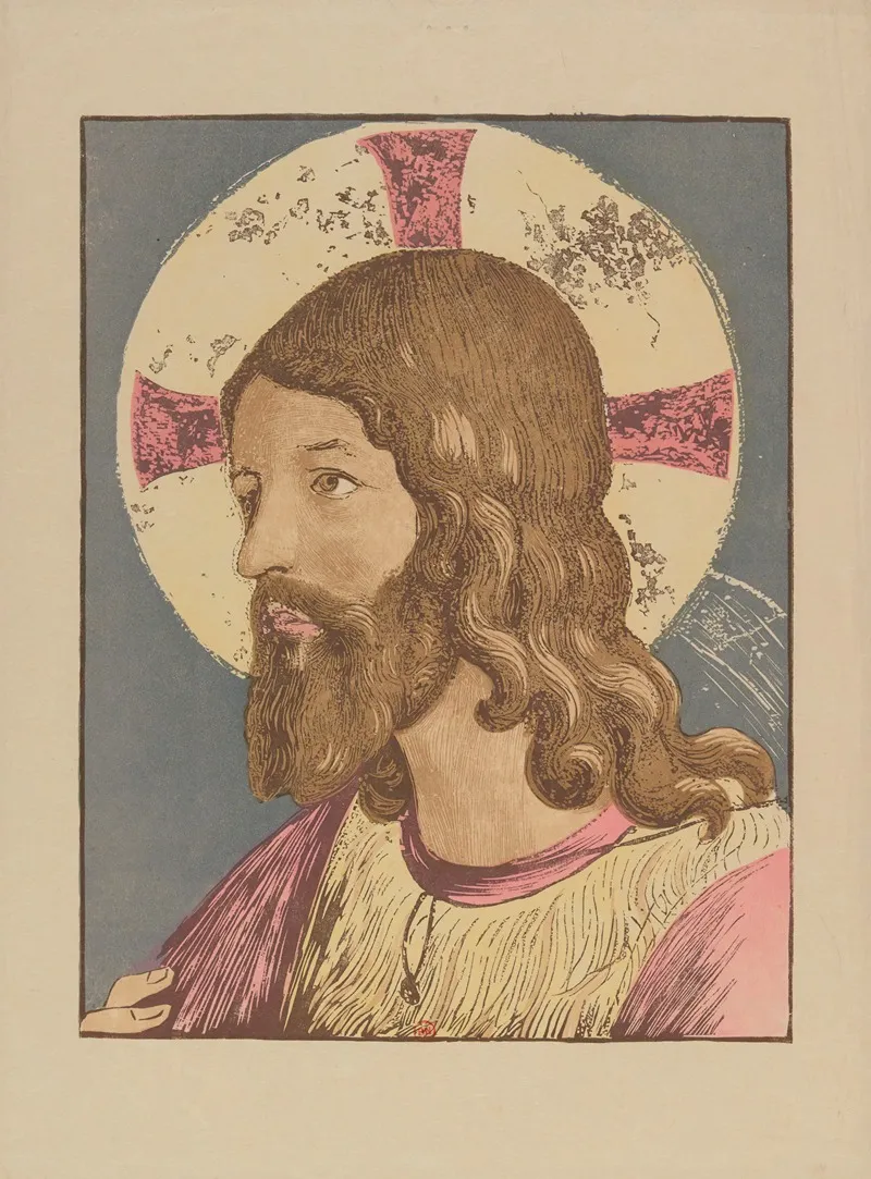 Le Christ by Jules Chadel - Canvas Print