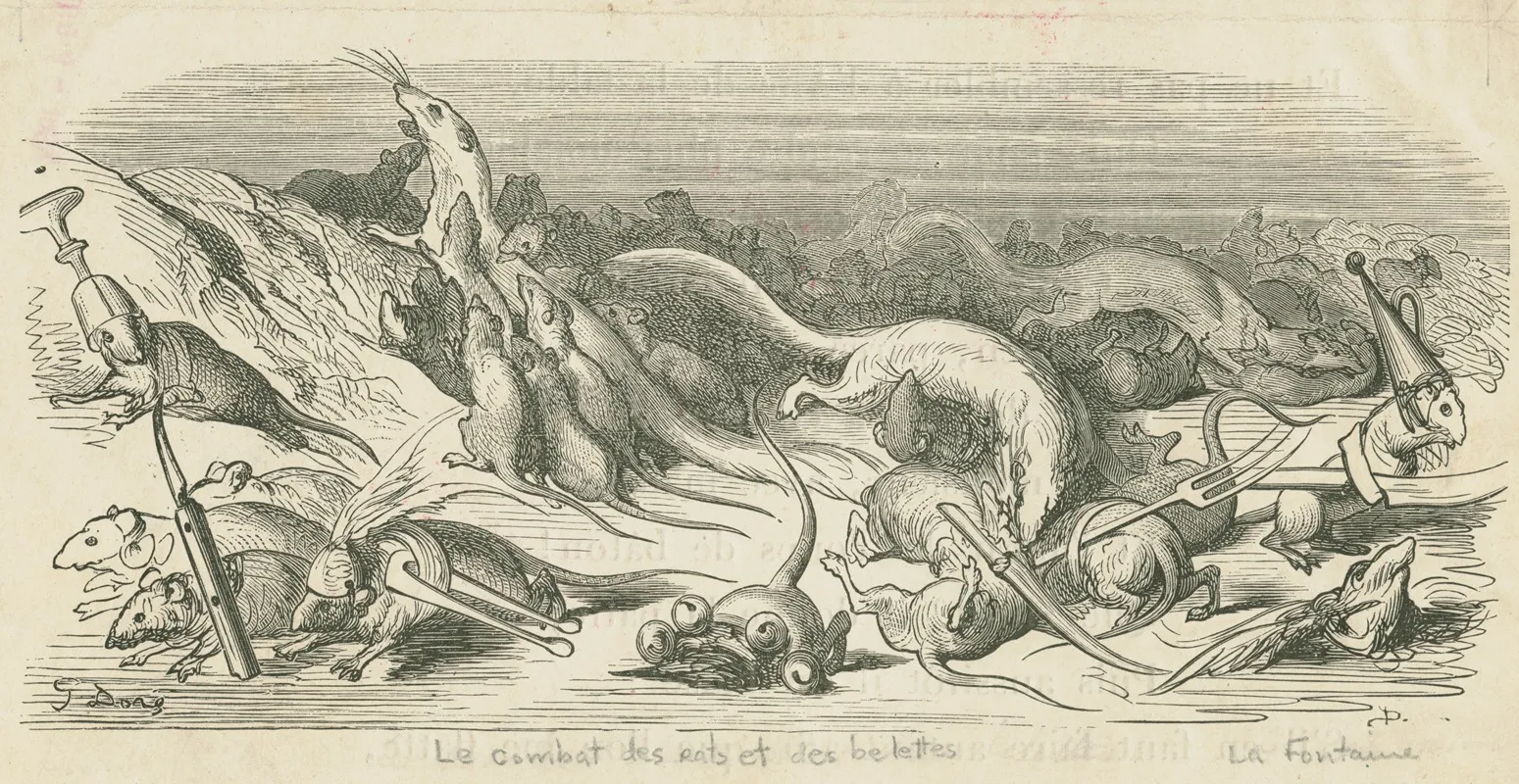 Le Combat Des Rats Et Des Belettes