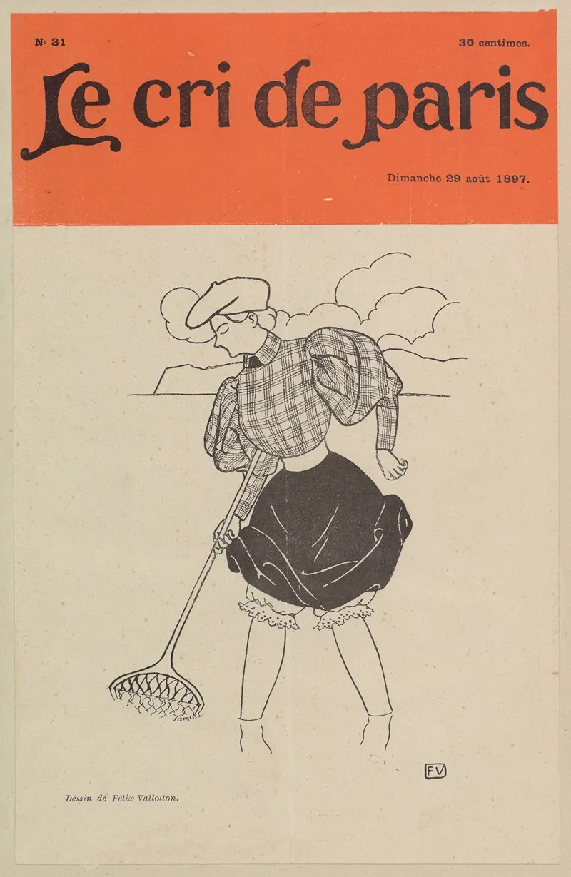 Le Cri De Paris Dimanche 29 Aout 1897