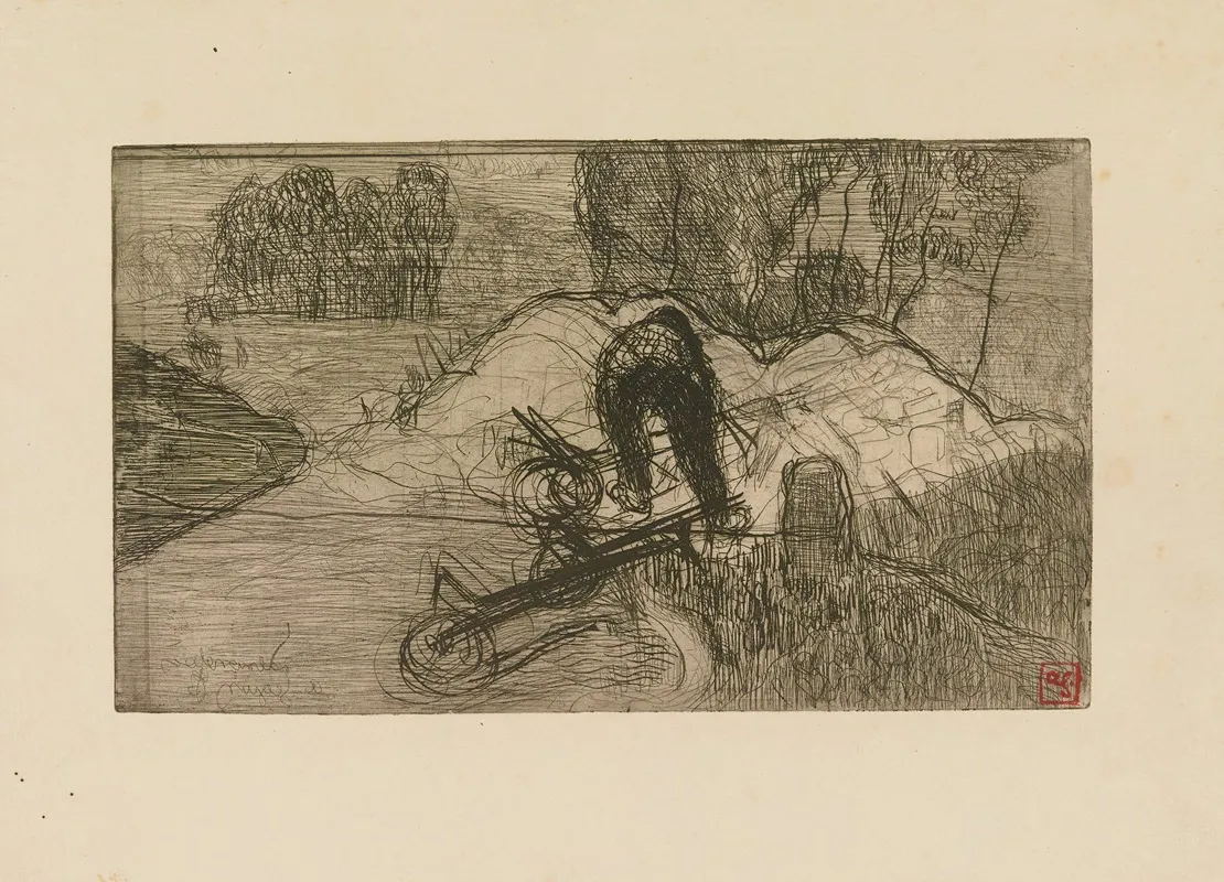 Le Debardeur by Armand Seguin - Canvas Print