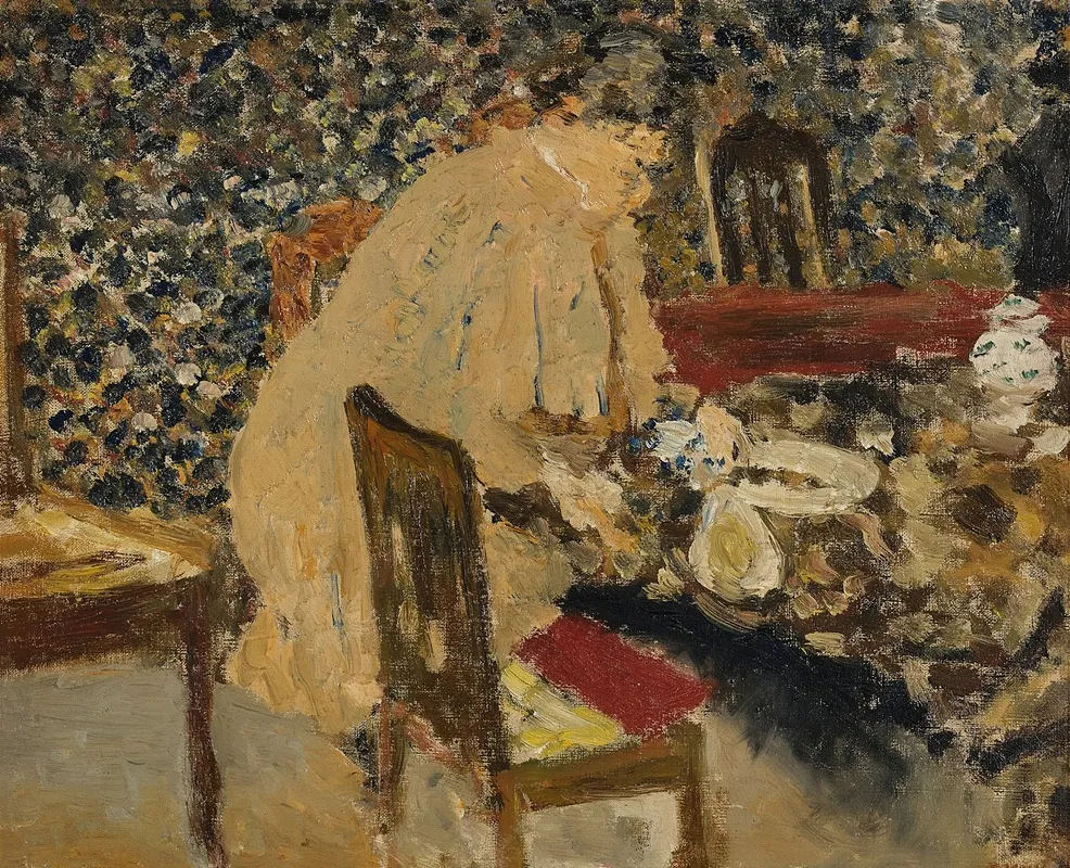 Le Dejeuner 3 by Édouard Vuillard - Canvas Print