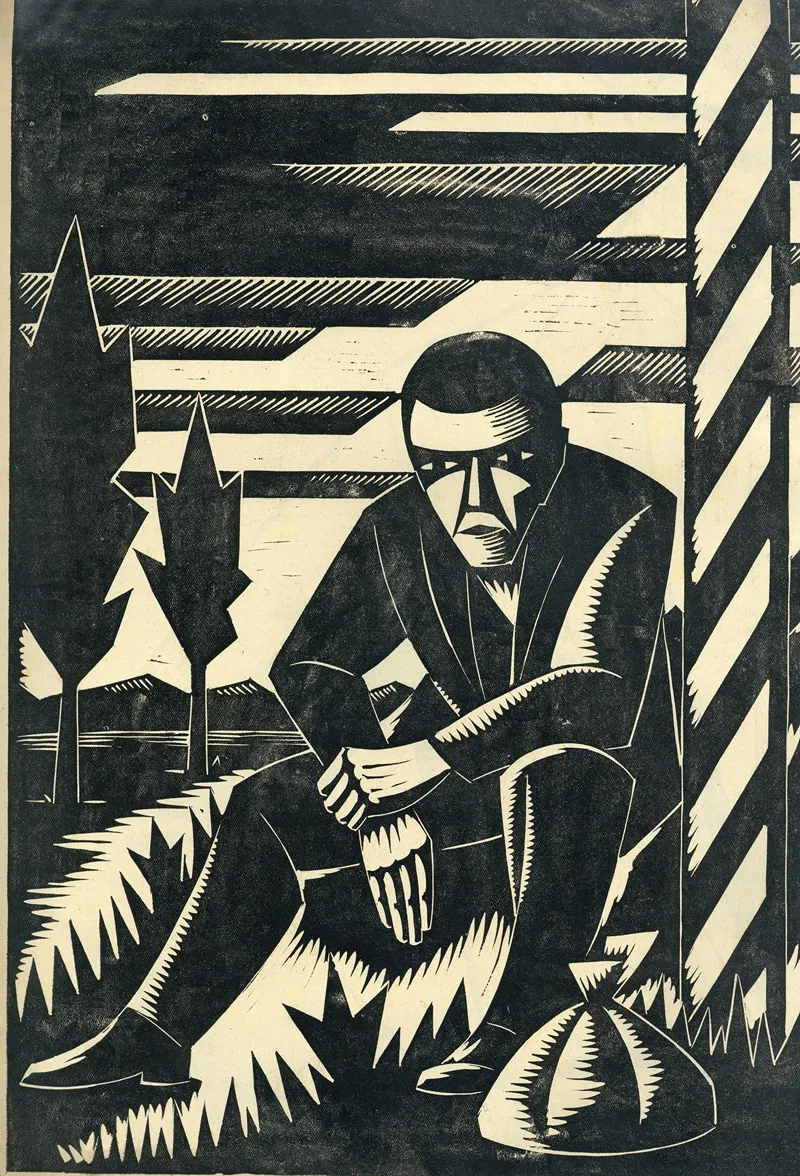 Le Droit Dasile by Albert Daenens - Canvas Print