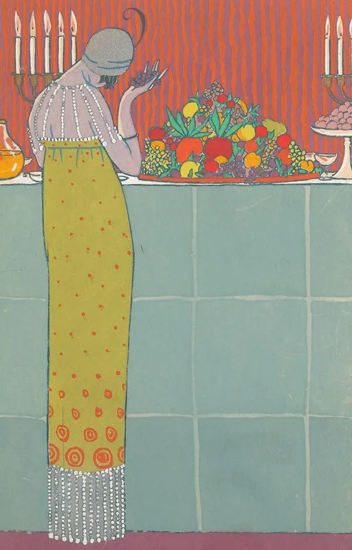 Le Festin by Georges Lepape - Canvas Print