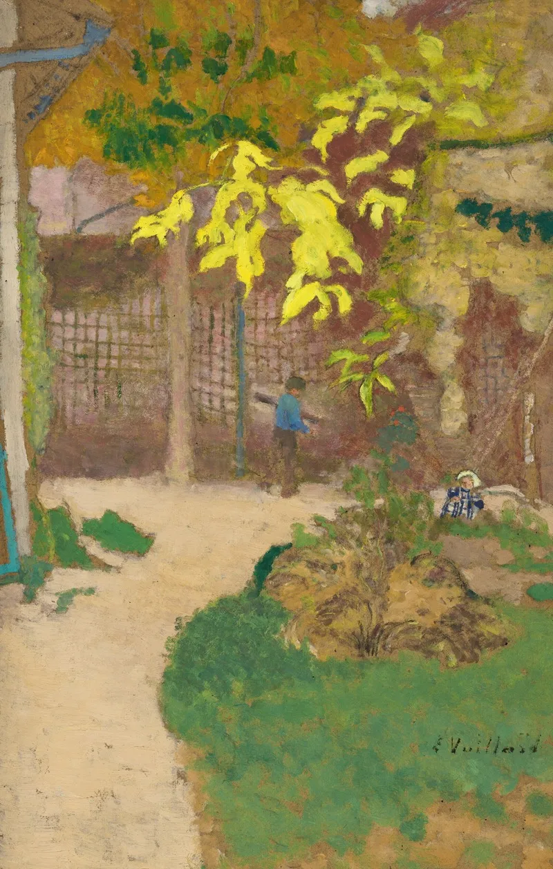 Le Jardin 3 by Édouard Vuillard - Canvas Print