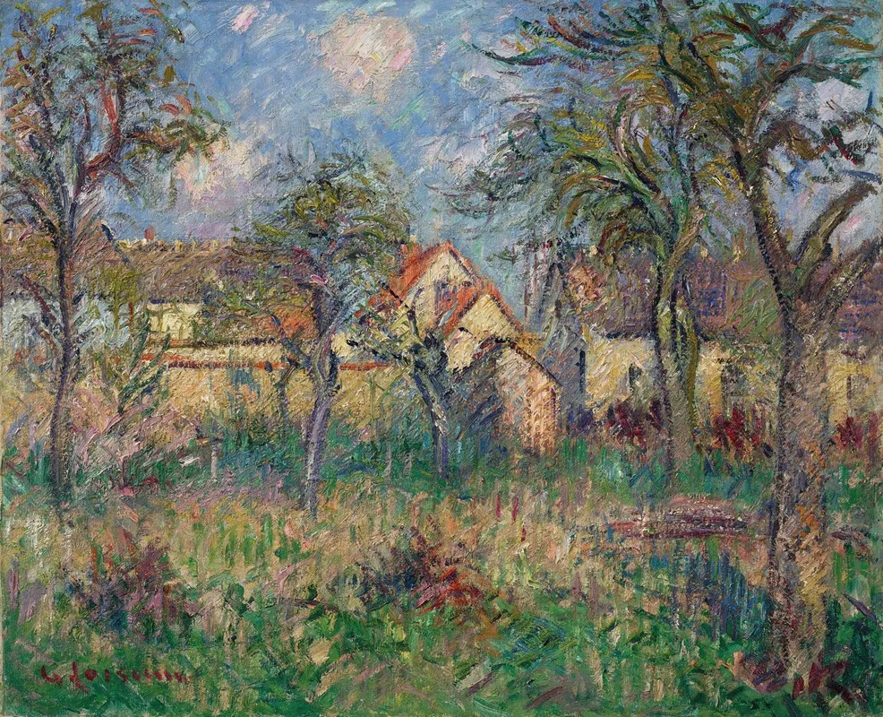 Le Jardin 5 by Gustave Loiseau - Canvas Print
