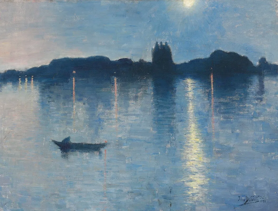 Le Lac Au Clair De Lune