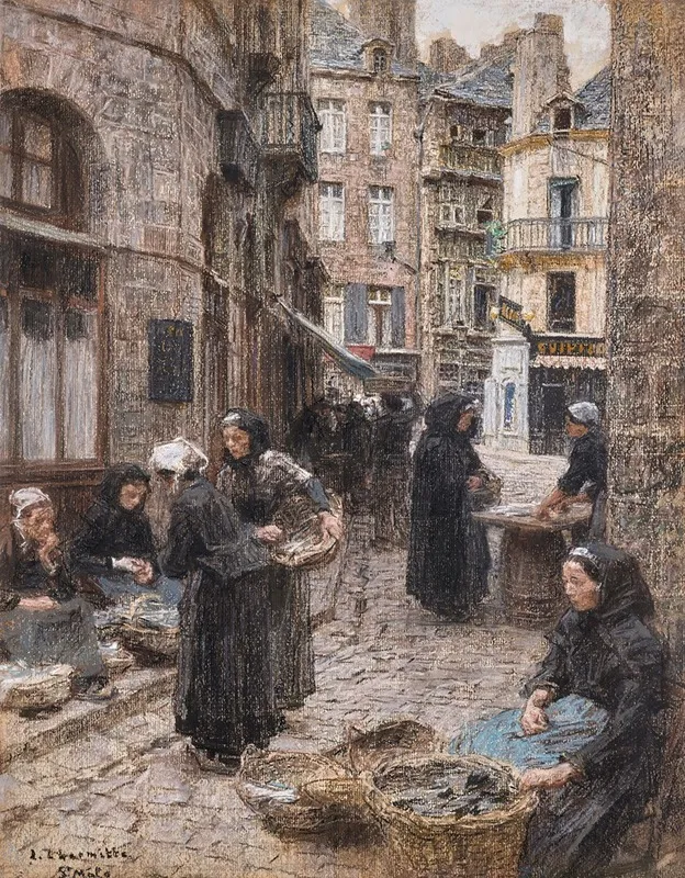 Le Marche Aux Poissons St Malo