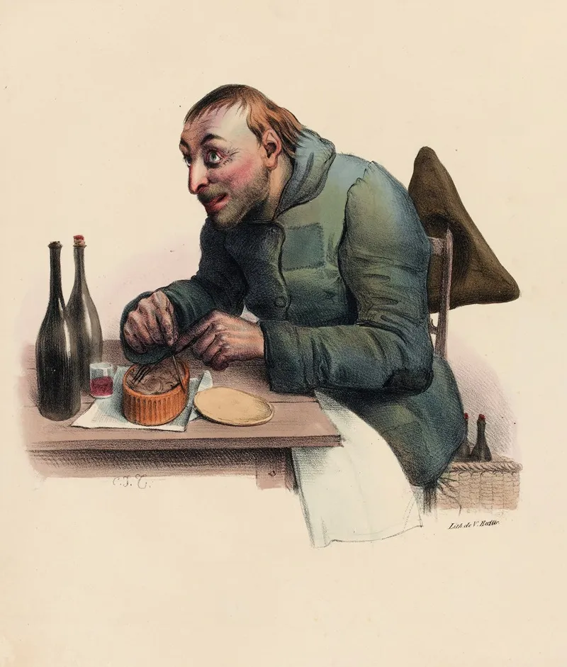 Le Mendiantchez Lui