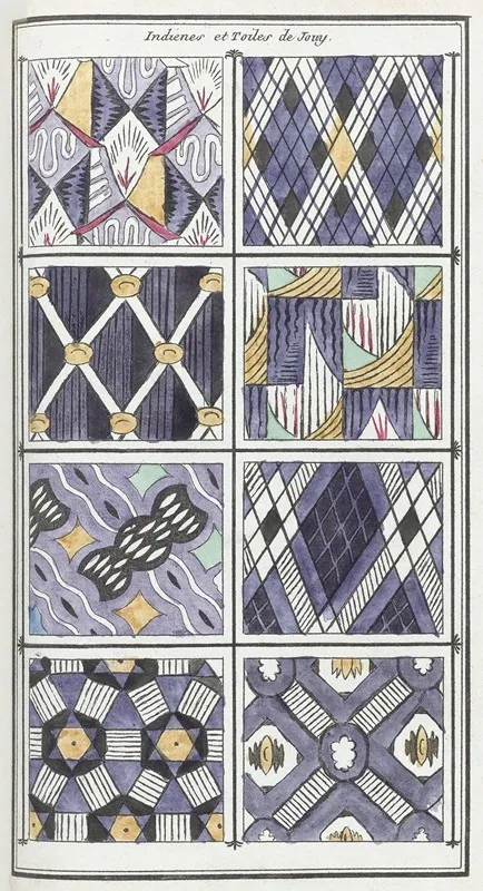 Le Mois Journal Historique Litteraire Et Critique Avec Figures Tome 2 An 7 1798 1799 Indienes Et Toiles De Jouy